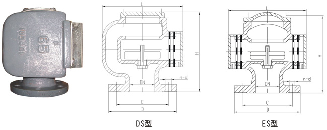 船用D、DS浮筒式油艙空氣管頭CB/T3594-94