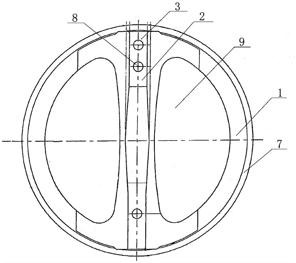 閥門的閥板結構的制作方法與工藝