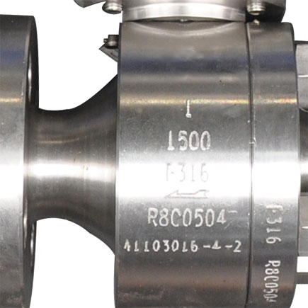 閥體上標注的箭頭