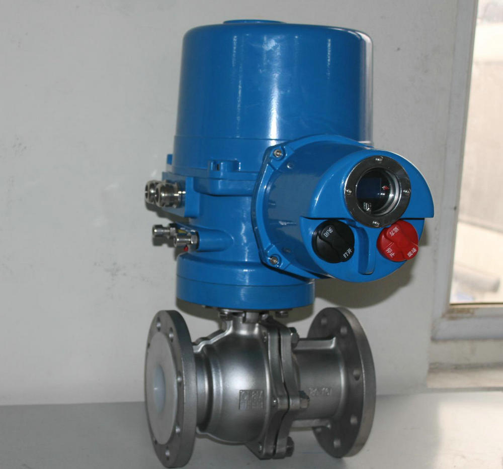 智能電動(dòng)球閥/帶開關(guān)反饋信號(hào)/電壓380V/防爆等級(jí)dIIBT4Gbr實(shí)物圖1