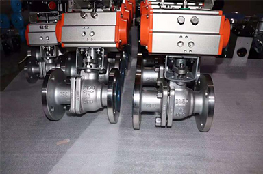 美標(biāo)不銹鋼氣動球閥 Q641F-150LB2