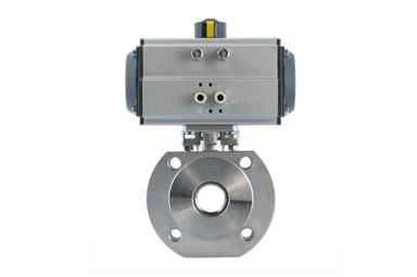 Q671F 氣動對夾式球閥