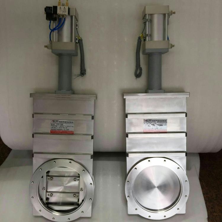 氣動超高真空插板閥實物圖