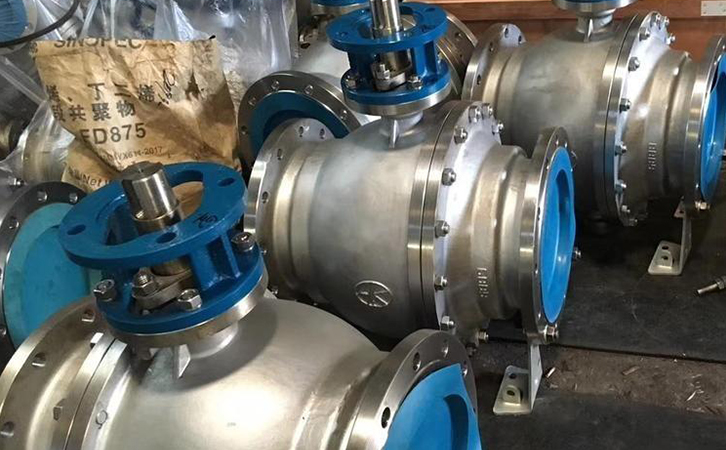 渦輪球閥,Q341F蝸輪傳動(dòng)球閥實(shí)物圖