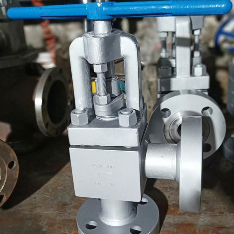 高壓角式截止閥,高壓平衡角式截止閥實(shí)物圖